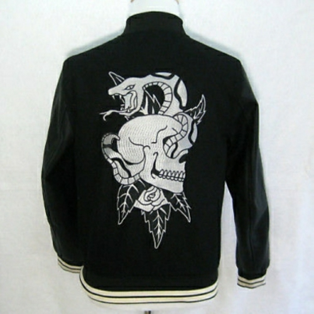 Embroidered Varsity Jacket sz. Med